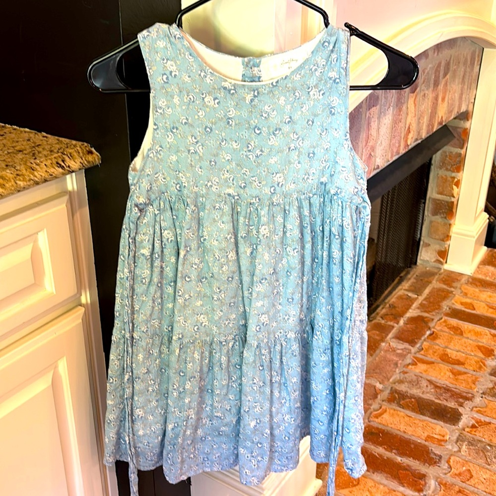 Sweet Honey blue floral dress sz 8